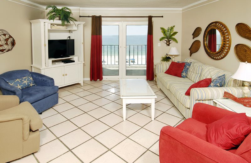 Rental living room at Bender Realty.