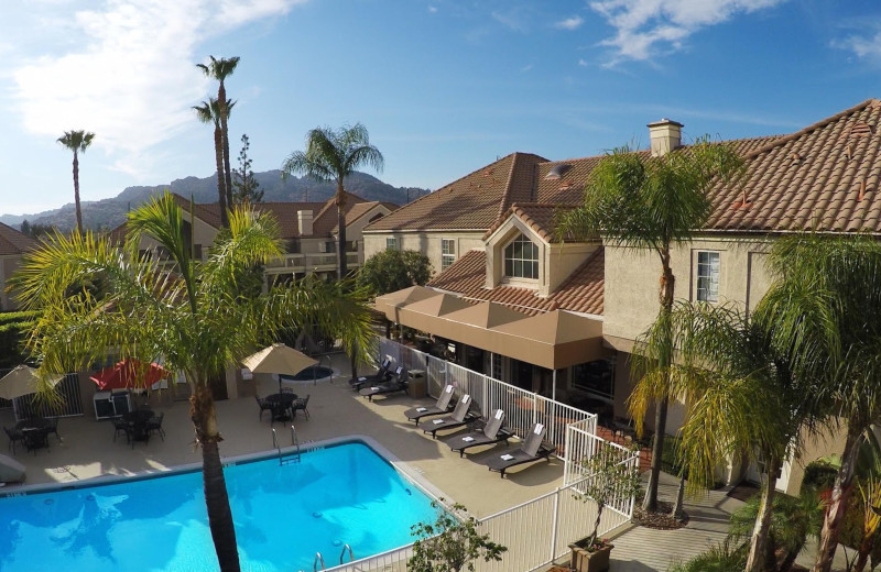 Outdoor pool at Staybridge Suites Chatsworth.