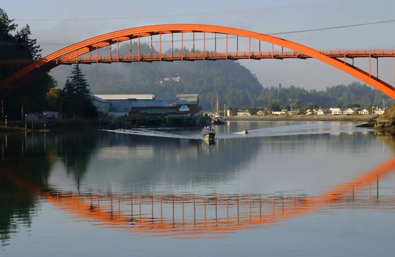 La Conner's famous Rainbow Bridge 