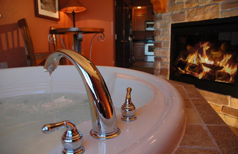 Guest hot tub at Chula Vista Resort.
