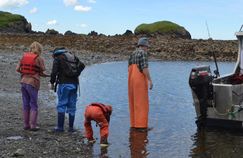 Fishing at Zachar Bay Lodge.