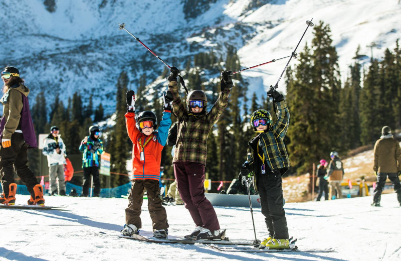 Skiing at Key To The Rockies Lodging Company.