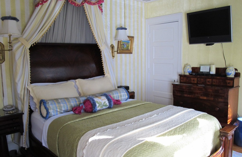 Guest room at Juniper Hill B&B.