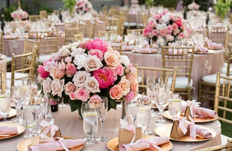 Wedding Decor at Horseshoe Bay Resort