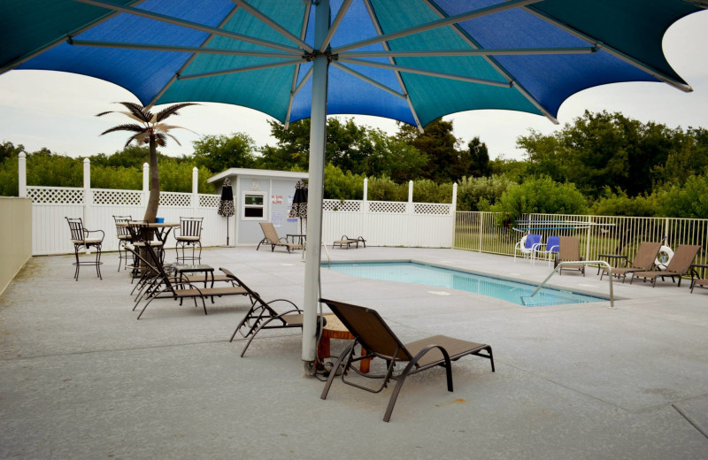 Outdoor pool at Echo Canyon Spa Resort.