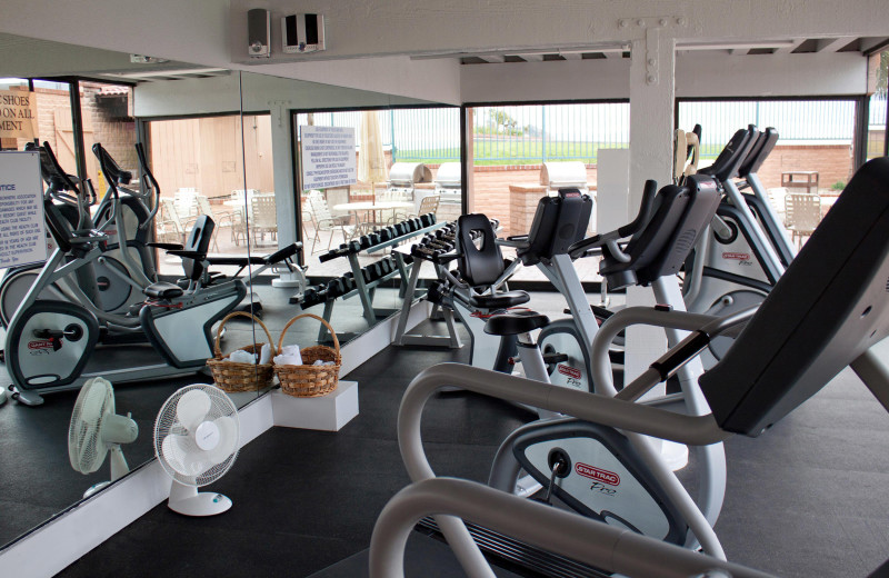 Fitness room at Hilton Vacation Club San Luis Bay Avila Beach.