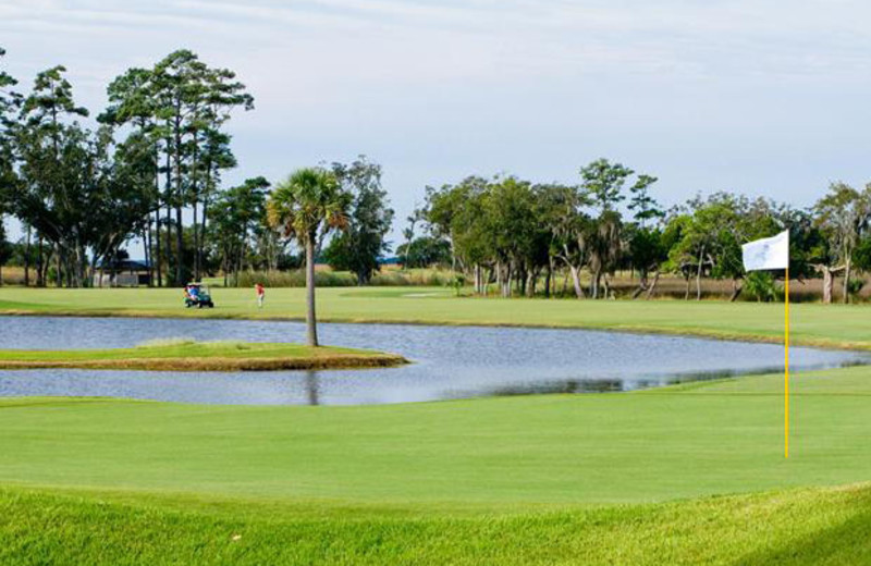Golf course at The King and Prince Beach Resort.