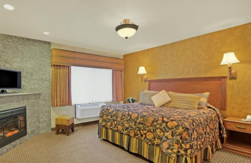 King Suite at Rushmore Express Inn & Family Suites.