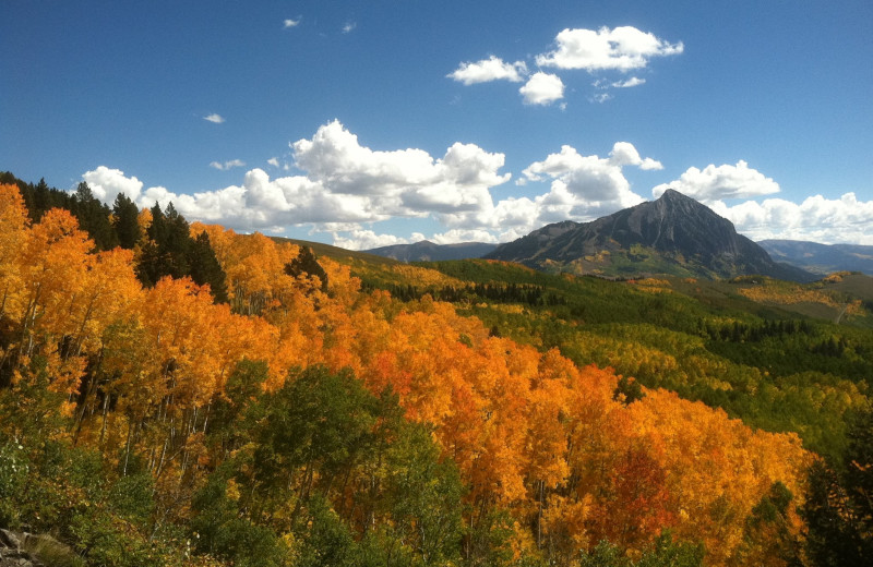 Mountains at Old Town Inn.