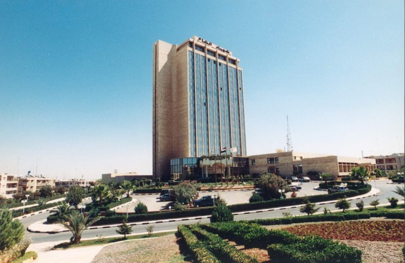 Exterior view of Chahba Cham Palace.