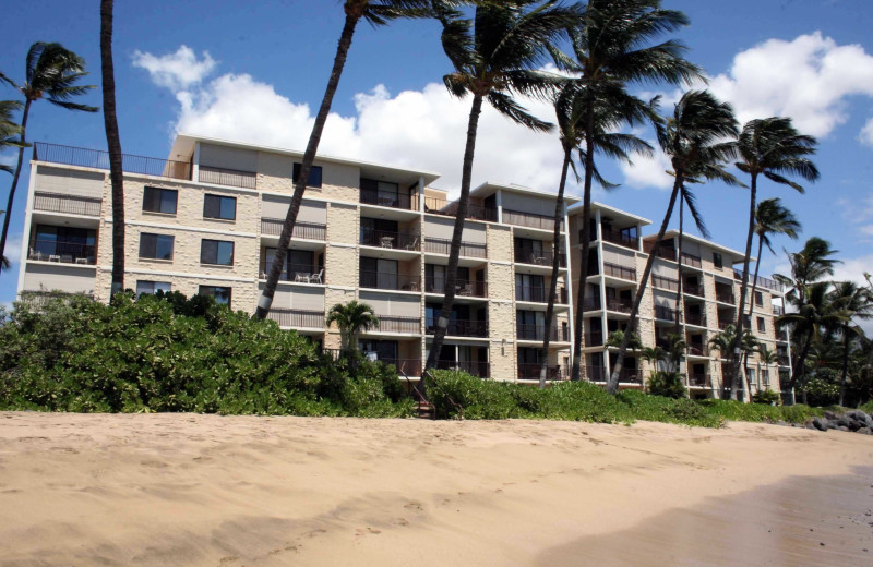 Resort exterior at Ali'i Resorts.