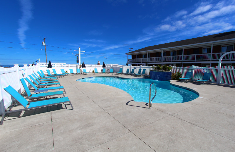 Outdoor pool at Sands by the Sea.