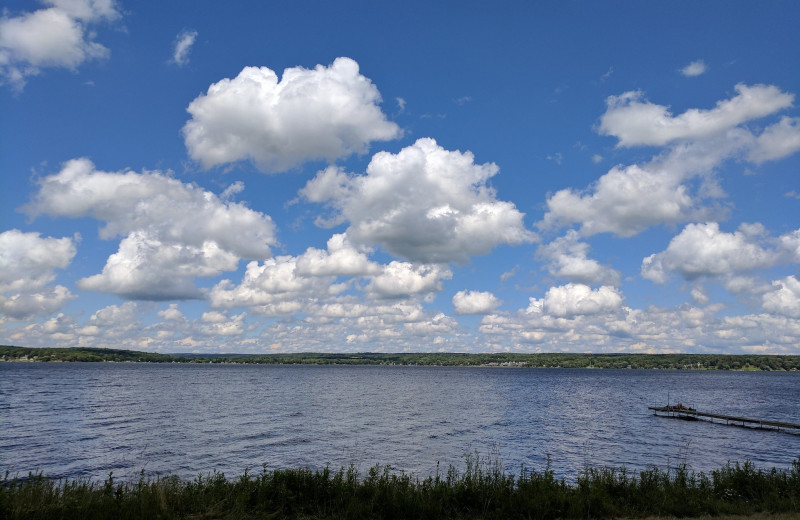 Lake near Fairway Suites At Peek'n Peak Resort.