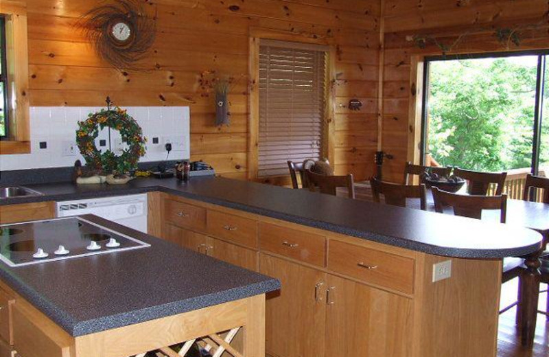 KITCHEN AREA AT CHEROKEE SUNRISE