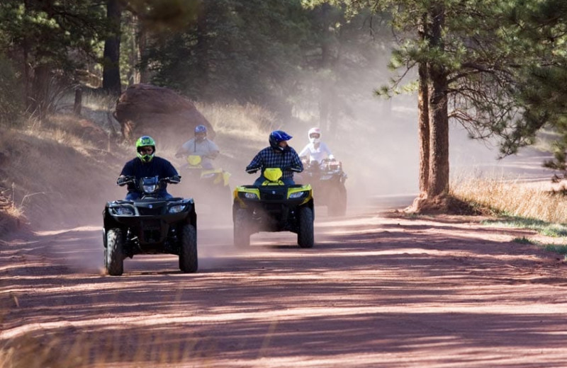 ATV at Grand Timber Lodge.