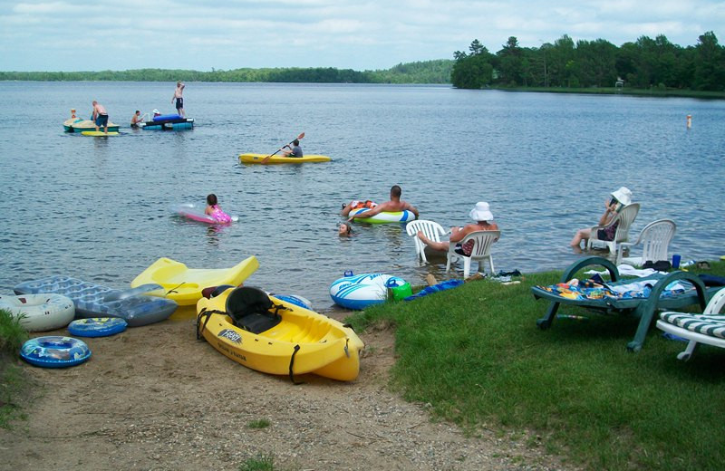The beach at Tamarac Bay Resort.