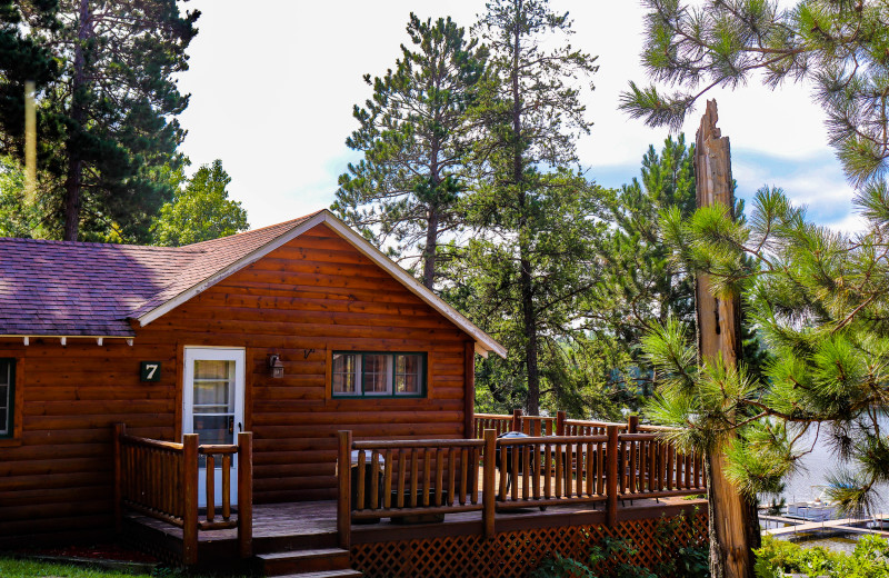 Cabin exterior at Wilderness Resort Villas.