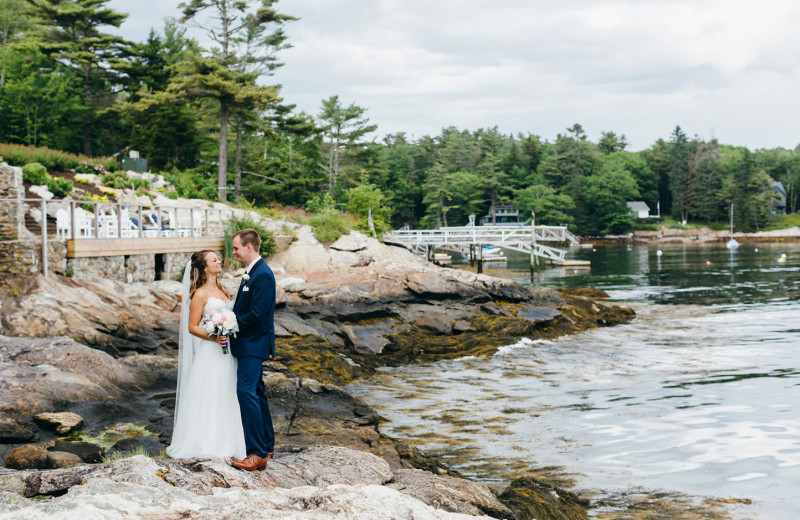 Weddings at Linekin Bay Resort.