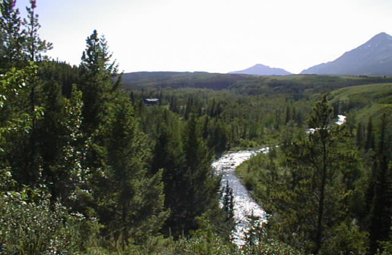 View from above Rising Wolf Ranch.