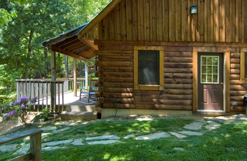 Cabin with outdoor pool at Rock Creek Cabins