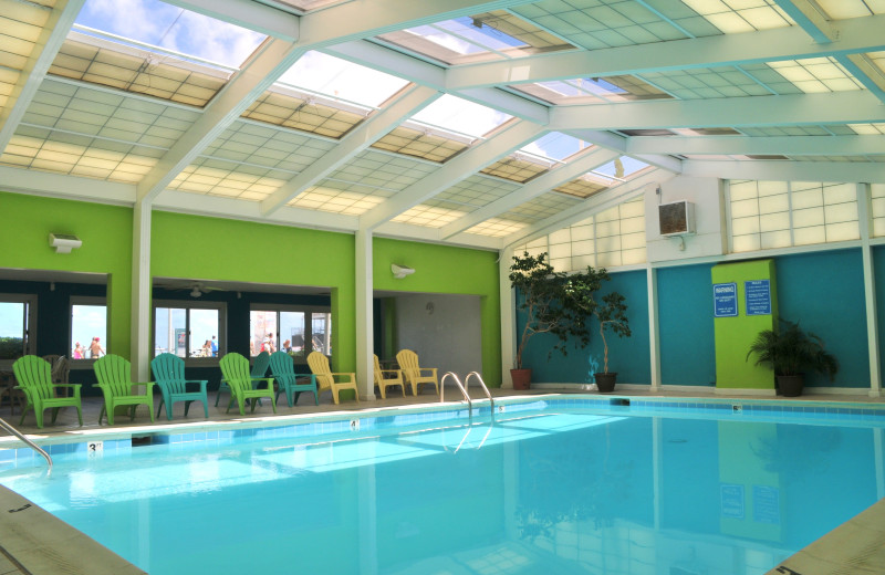 Indoor pool at Dolphin Run Condominium Association. Inc.