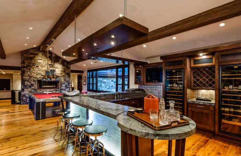 Rental kitchen at Aspen Luxury Vacation Rentals.