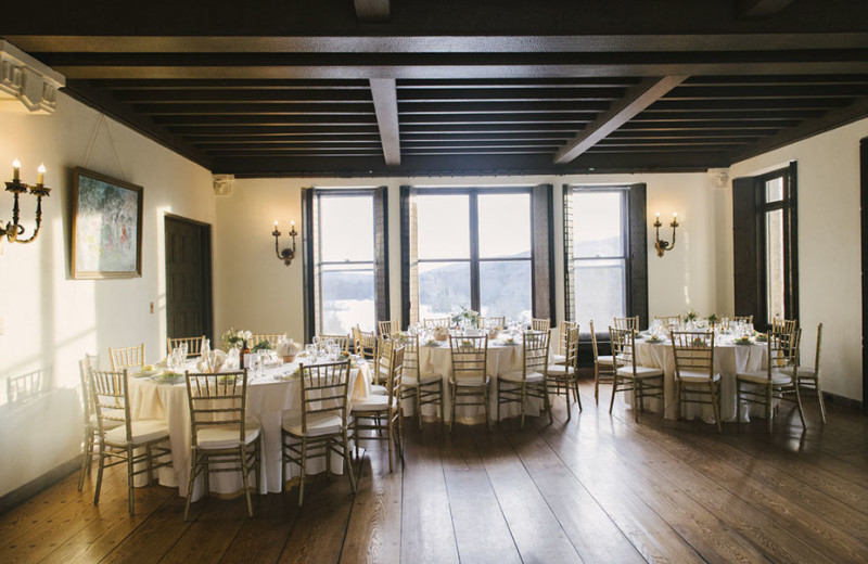 Banquet room at Arrow Park Lake and Lodge.