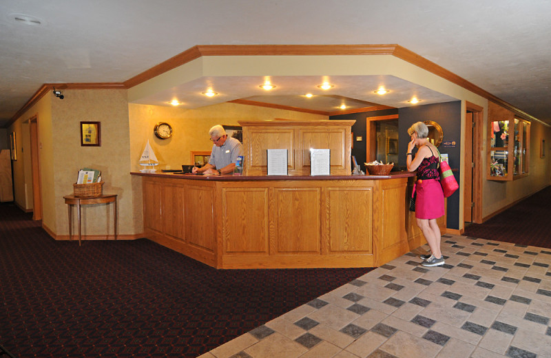 Lobby at Newport Resort.