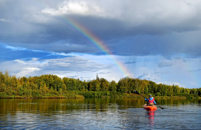 Kayaking at The Alaska Adventure Company.