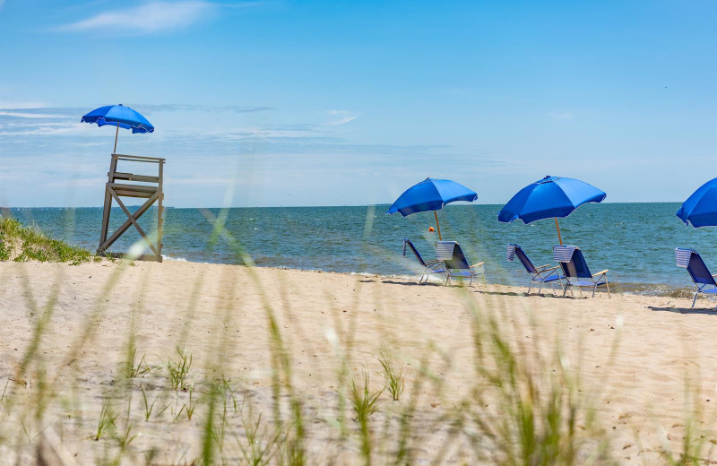 Beach at The Club at New Seabury.