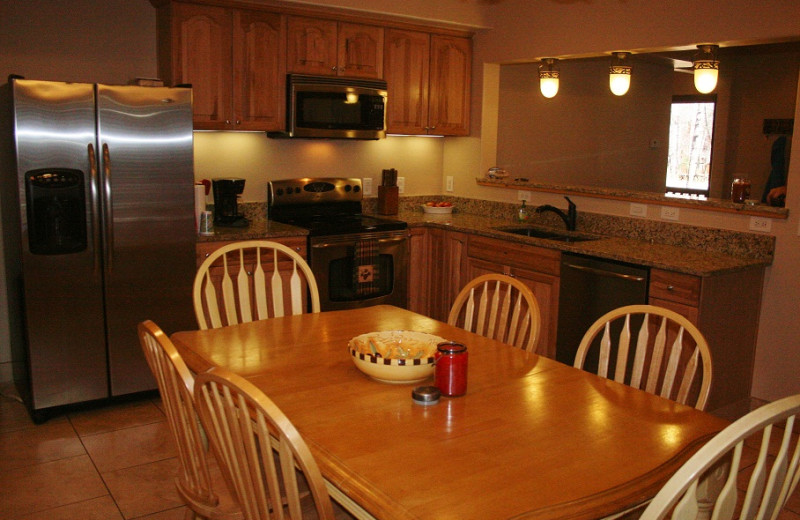 Full Kitchen at Tall Pines Getaway