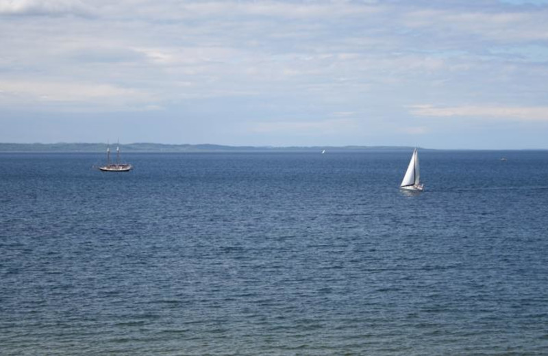 The lake at Bayshore Resort.