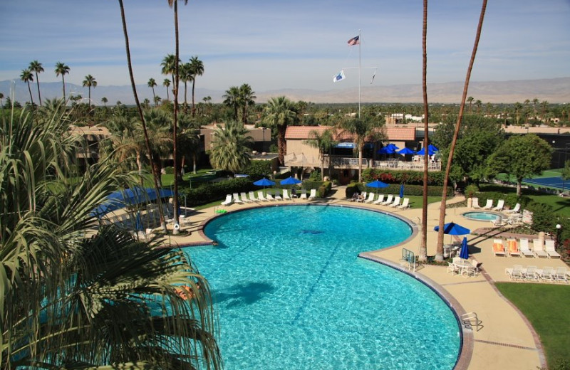 Outdoor pool at Shadow Mountain Resort 