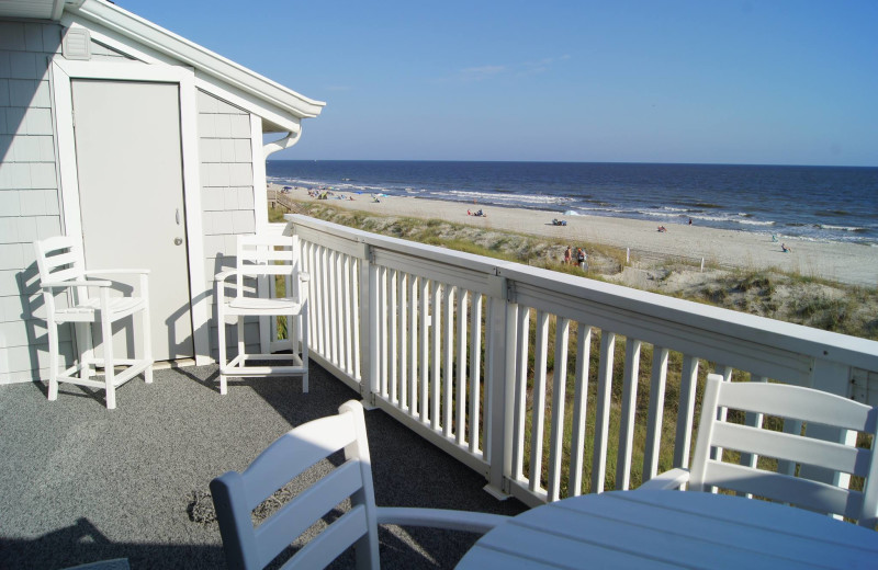 Rental balcony at McMillan Real Estate.