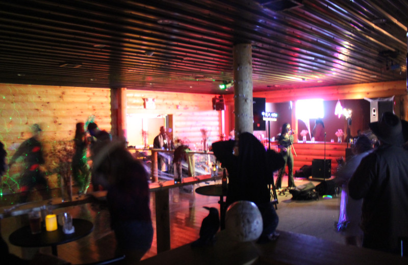 Bar dance floor at Catskill Mountains Resort.