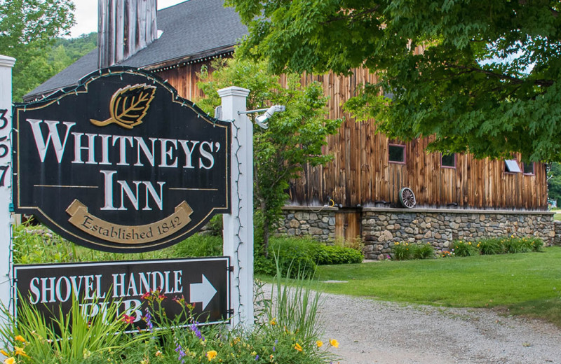 Exterior view of Whitney's Inn.