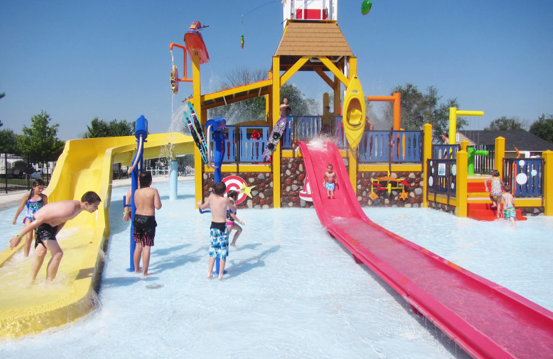 Water park at Jellystone Park at Lake Monroe.