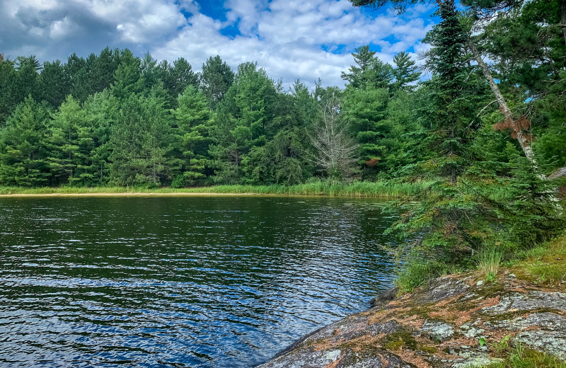 Lake Kabetogama at Birch Grove Resort.