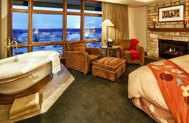 Guest suite at Soaring Eagle Casino & Resort.