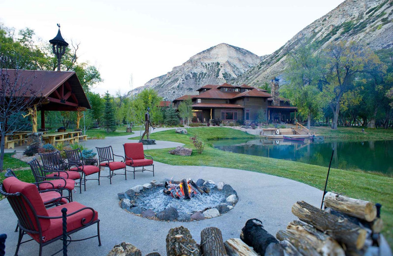 Patio at Branded Rock Canyon.