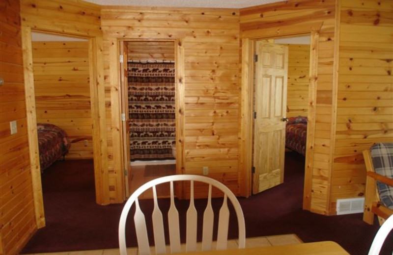 Cabin Interior at Ice Cracking Lodge & Resort 