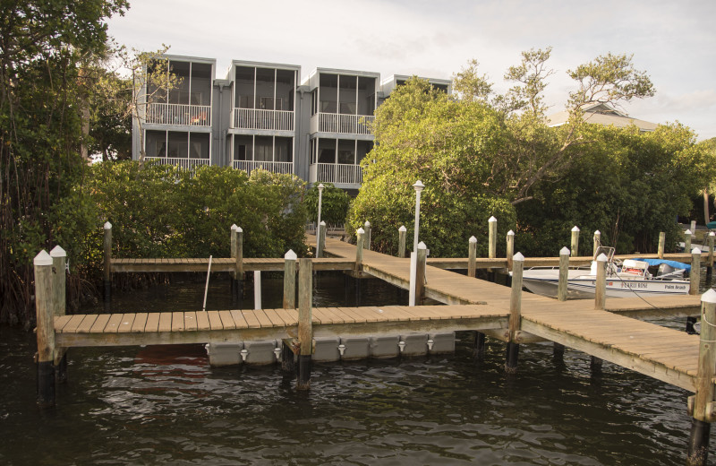 Dock at Englewood Beach & Yacht Club.