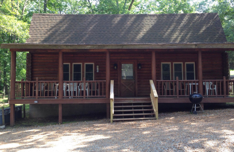 Cottage at Cozy Cove Waterfront Resort.