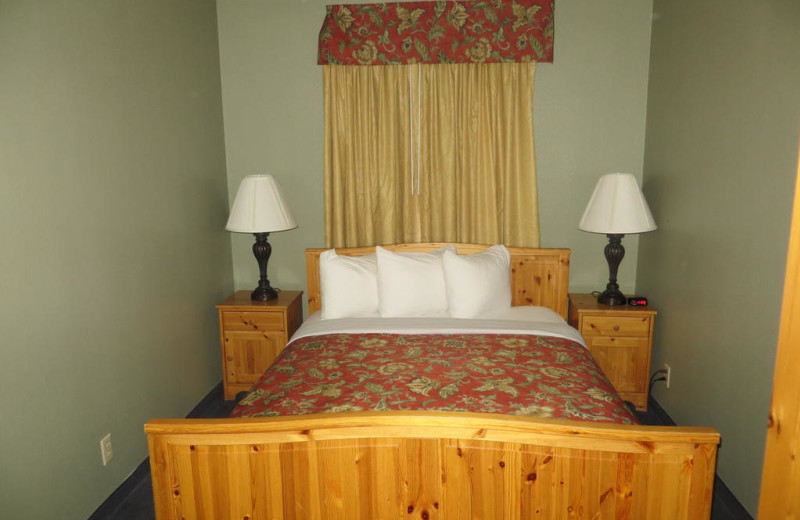 Guest room at Old Town Inn.