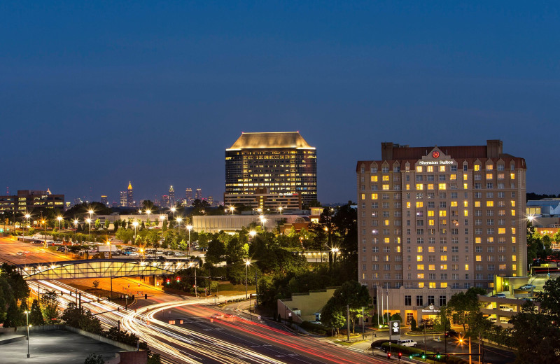 Exterior view of Sheraton Suites Galleria-Atlanta.