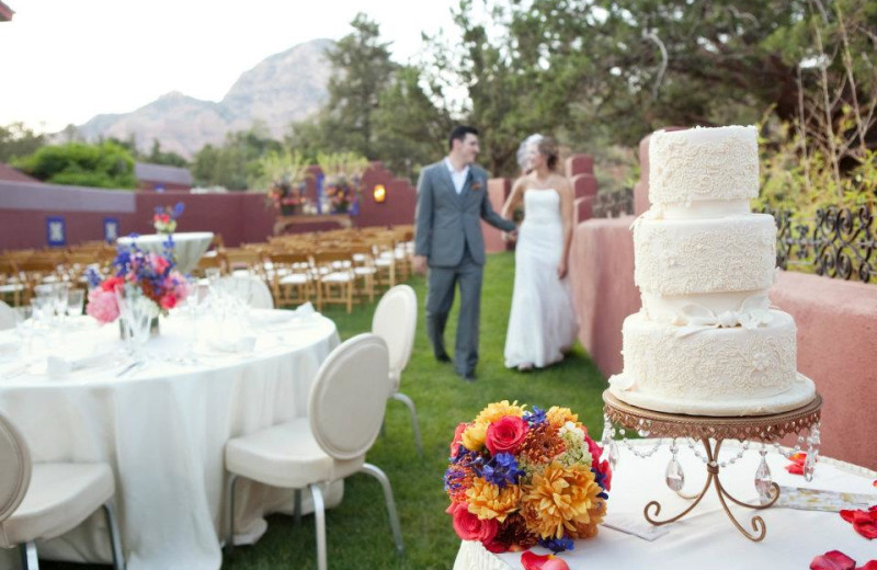 Weddings at Sedona Rouge Hotel.