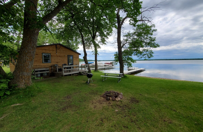 Cabin exterior at The Wilds Resort 