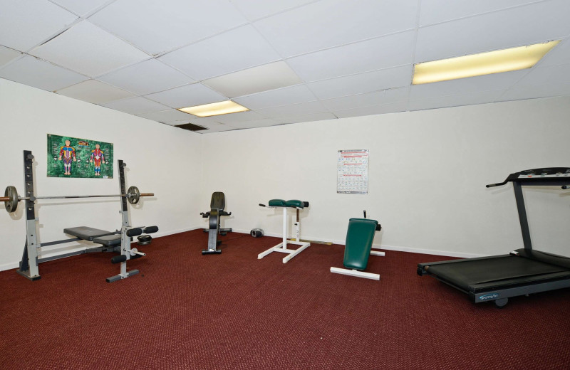 Fitness room at America's Best Value Inn - Benton Harbor.