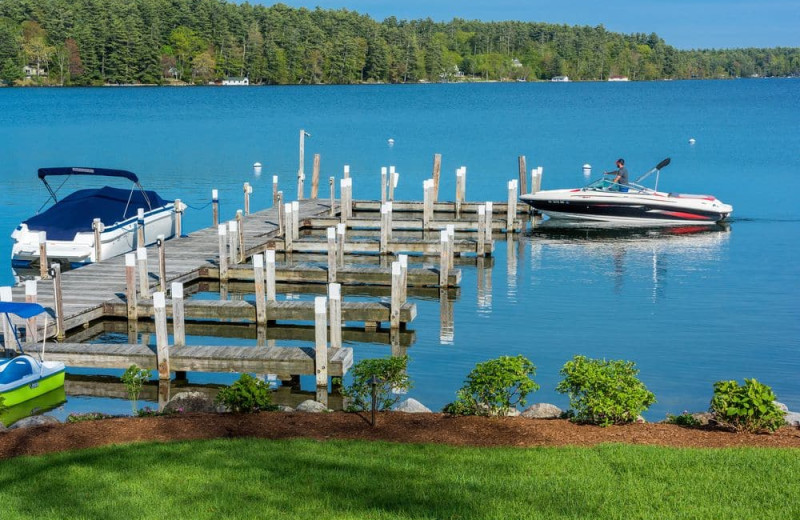 Dock at Center Harbor Inn.