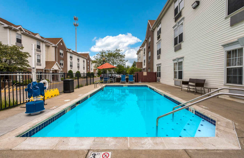 Indoor pool at MainStay Suites Blue Ash.